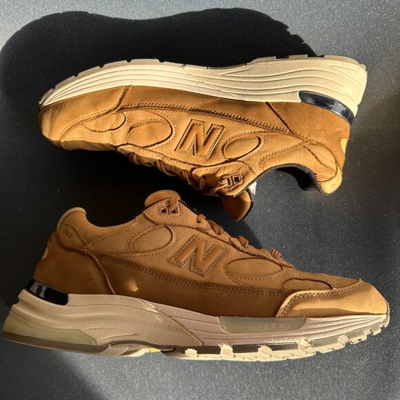 NEW BALANCE 992 M992LX WHEAT MADE IN USA Size 11.5 - Picture 8 of 10